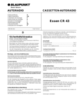 Blaupunkt ESSEN CR 43 Manuale del proprietario