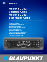 Blaupunkt stockholm cd 53 Manuale del proprietario