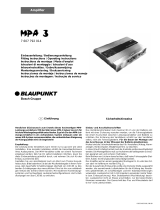 Blaupunkt MPA 3 Manuale del proprietario