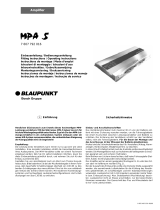 Blaupunkt MPA 5 Manuale del proprietario