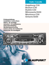 Blaupunkt ONTARIO DJ30 Manuale del proprietario