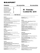 Blaupunkt RC-10H IR- FERNBEDIENUNG Manuale del proprietario