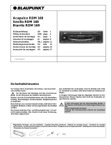 Blaupunkt SEVILLA RDM 168 ROT Manuale del proprietario