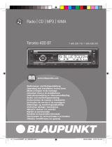 Blaupunkt TORONTO BT400 Manuale del proprietario