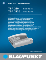 Blaupunkt TSA 280/ TSA 2120 Manuale del proprietario