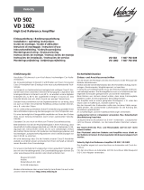 Blaupunkt VD 502/ VD 1002 Manuale del proprietario
