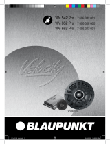 Blaupunkt VELOCITY VPC662 PRO Manuale del proprietario