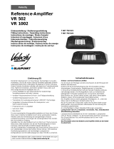 Blaupunkt vr 1002 velocity Manuale del proprietario