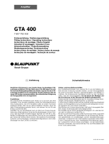 Blaupunkt GTA 4100 Manuale del proprietario