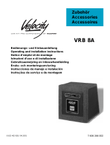 Blaupunkt VELOCITY VRB 8A Manuale del proprietario