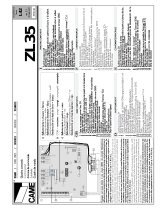 CAME ZL35 Manuale del proprietario