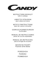 Candy PG 960 SXGH Manuale del proprietario