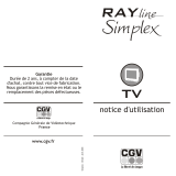 CGV RAYLINE SIMPLEX Manuale del proprietario