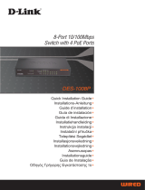 D-Link DES-1008P Manuale del proprietario