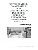 De Dietrich DRD727JE Manuale del proprietario