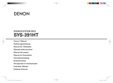 Denon SYS-391HT Manuale del proprietario