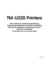 Epson TM-U220 Manuale del proprietario