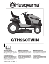 Husqvarna GTH260TWIN Manuale del proprietario
