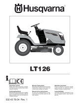 Husqvarna LT126 Manuale del proprietario
