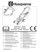 Husqvarna ROYAL 53 SE Manuale del proprietario