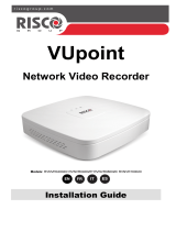 Risco VUpoint RVNVR080020 Guida d'installazione