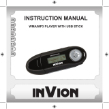 Invion WMA MP3 PLAYER WITH USB STICK Manuale del proprietario