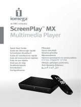 Iomega ScreenPlay MX Manuale del proprietario