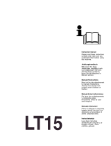 Jonsered LT 15 Manuale del proprietario