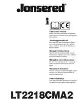 Jonsered LT 2218 CMA2 Manuale del proprietario