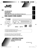 JVC KD-G352 Manuale utente