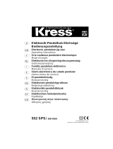 Kress 552 SPS Manuale del proprietario