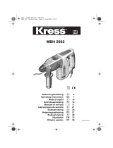 Kress MBH 2002 Manuale del proprietario