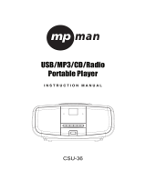 MPMan CSU 36 Manuale del proprietario