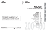 Nikon AI-S -NIKKOR ED 200-400MM F/4 Manuale del proprietario