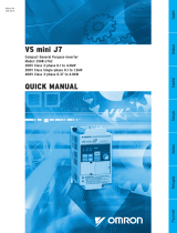 Omron CIMR-J7AZ - QUICK Manuale del proprietario