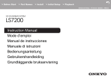 ONKYO LS7200 - 3D SOUNDBAR SYSTEM Manuale del proprietario