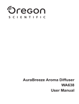 Oregon Scientific AURABREEZE WA638 Manuale utente