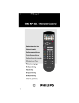 Philips SBC RP 421 Fernbedienung Manuale utente