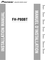 Pioneer FH-P80BT Manuale del proprietario