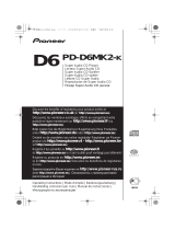 Pioneer PD-D6MK2-K Manuale del proprietario