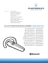 Plantronics Explorer 300 Series Manuale del proprietario