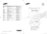 Samsung PS51D490 Manuale del proprietario