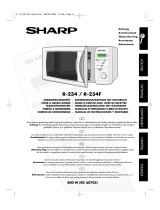 Sharp R-2340E Manuale del proprietario