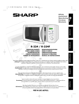 Sharp R-334 Manuale del proprietario