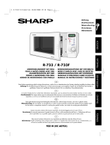 Sharp R-733F Manuale del proprietario
