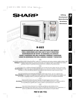 Sharp R-852 Manuale del proprietario