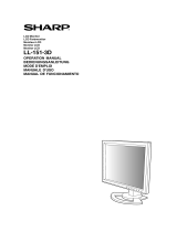 Sharp LL-151-3D Manuale del proprietario