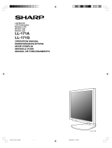 Sharp LL-171A/171G Manuale utente