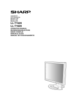 Sharp LL-T1620 Manuale del proprietario