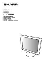 Sharp LL-T1811W Manuale utente